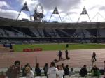 Inside the Olympic Stadium